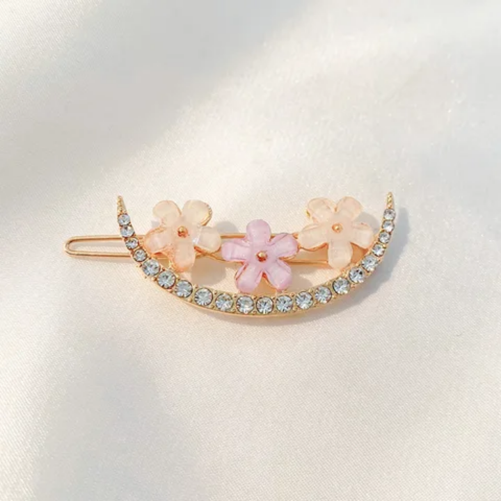 Pastel Bloom Hairpin Trio