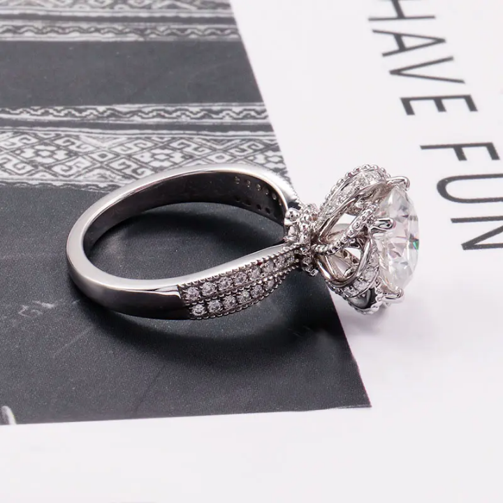 Crystal Bloom Luxe Ring