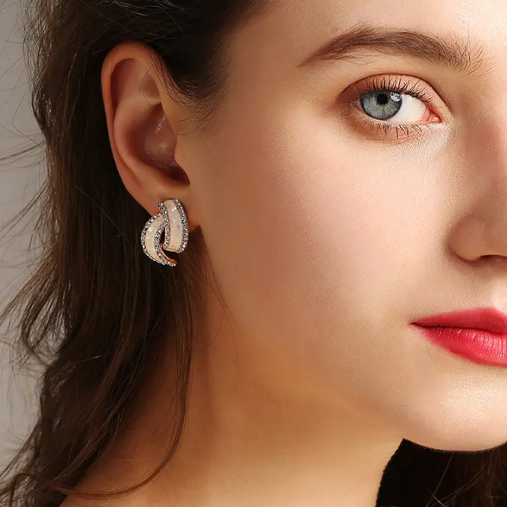 Opal Twist Radiance Earrings