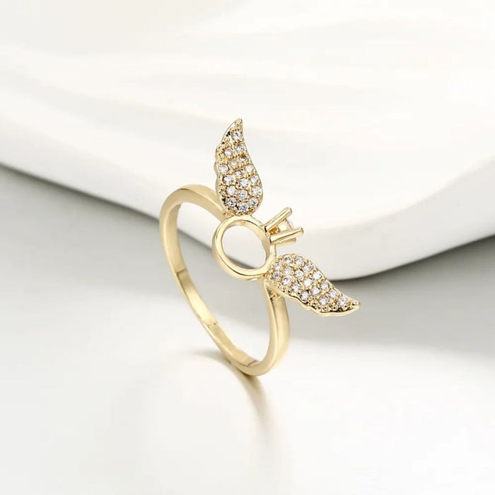 Lumière Wing Halo Open Ring