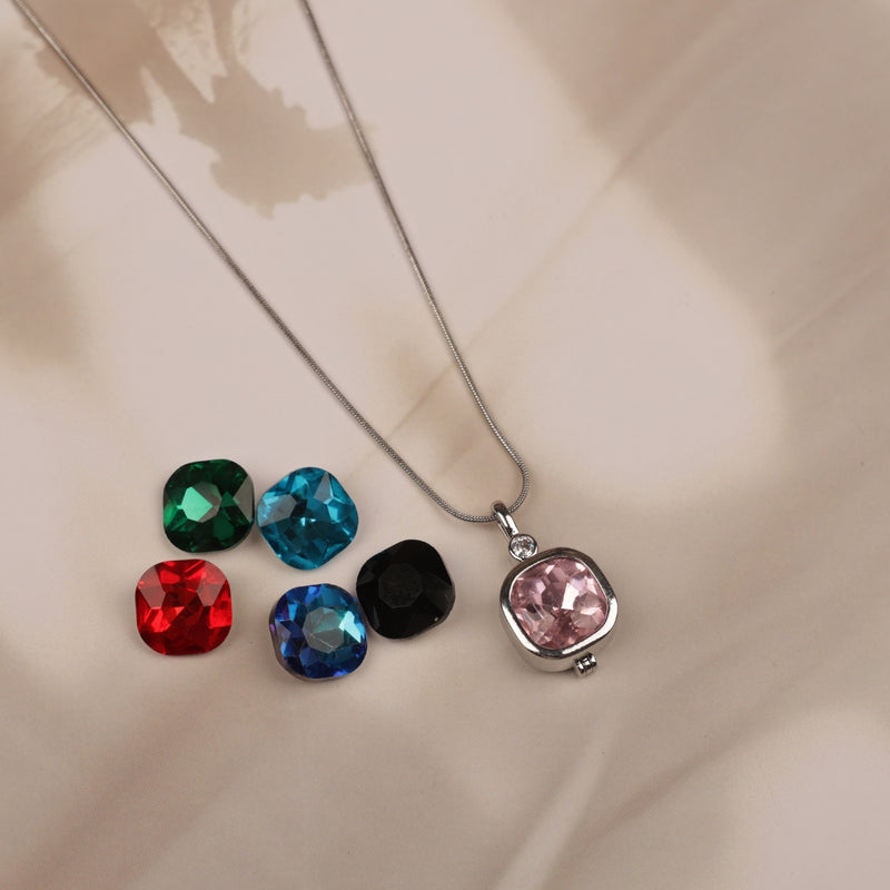 Aurelia Interchangeable Gem Pendant