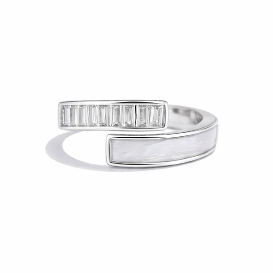 Devora LumiCurve Open Baguette Ring