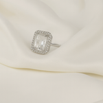 Celestial Glow Halo Ring