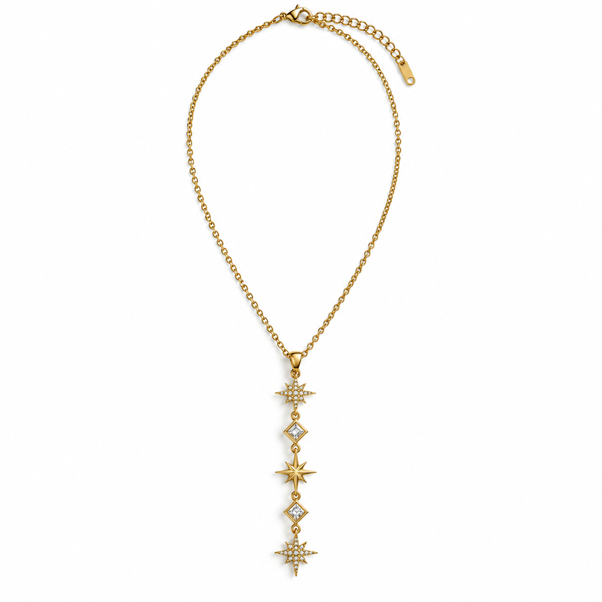 Celestia North Star Drop Necklace