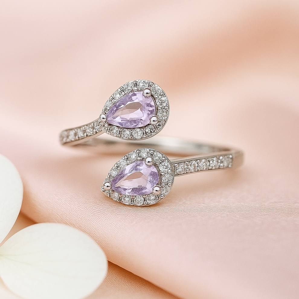 Miss Purple Diamond Ring