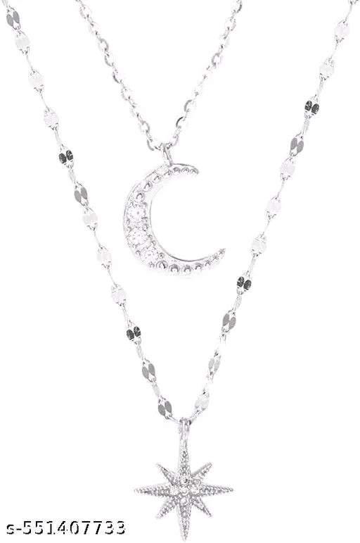 Moonlit Starlight Layered Necklace