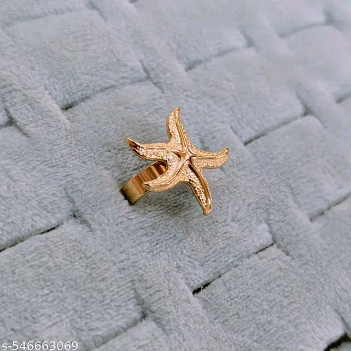 Aurelia Starfish Adjustable Ring