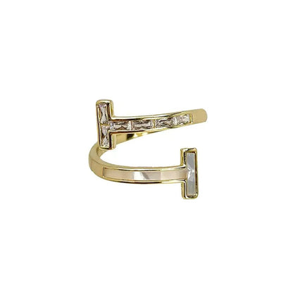 Tessa Éclat Open T-Bar Ring