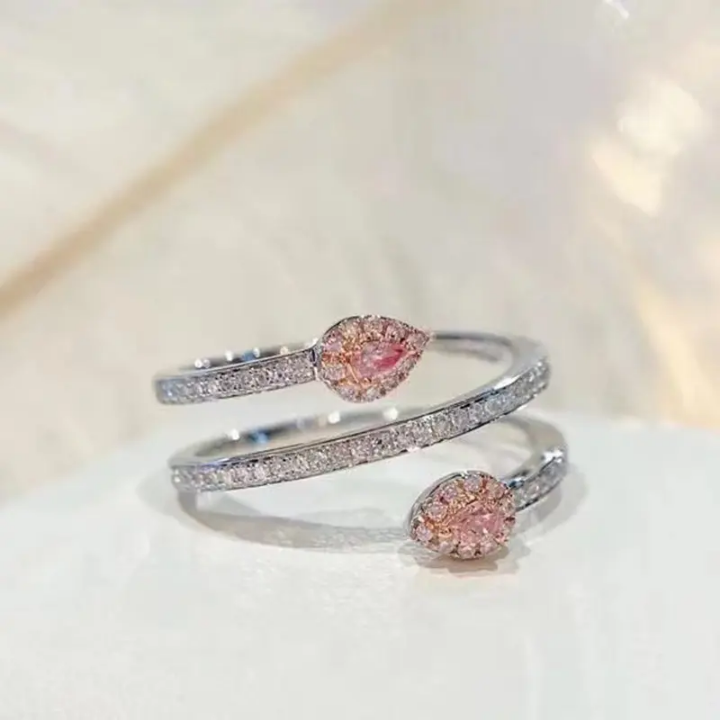 Roséra Pink Teardrop Sparkle Set