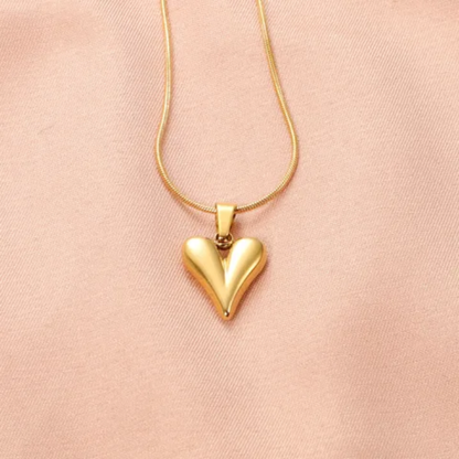 Veloura Gold Heart Pendant
