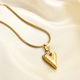 Veloura Gold Heart Pendant