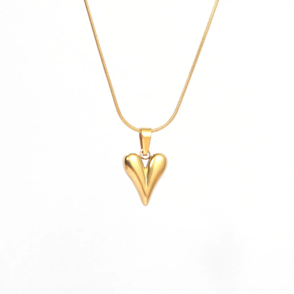 Veloura Gold Heart Pendant