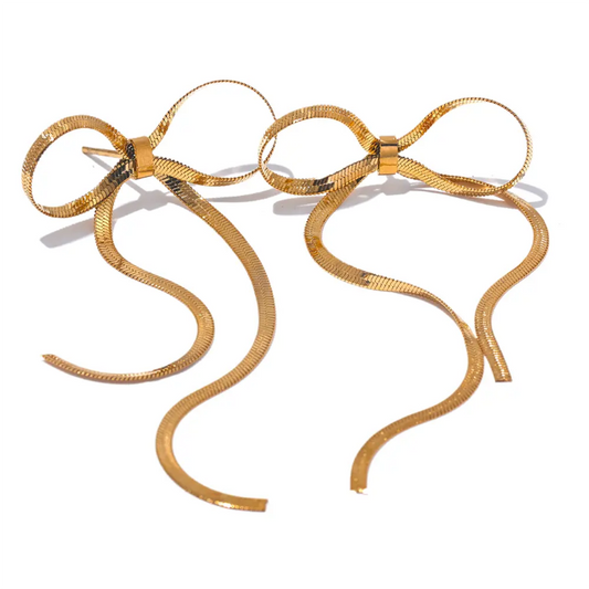 Veloura Golden Ribbon Drops