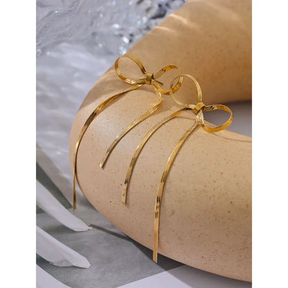 Veloura Golden Ribbon Drops