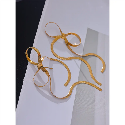 Veloura Golden Ribbon Drops