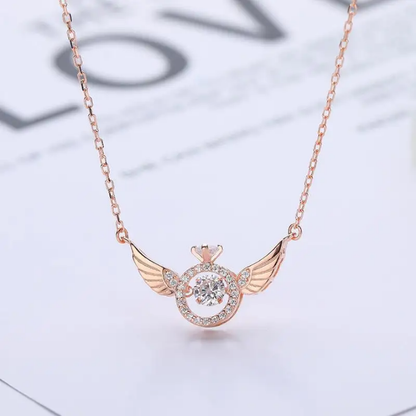 Aurelle Angel Wings Necklace