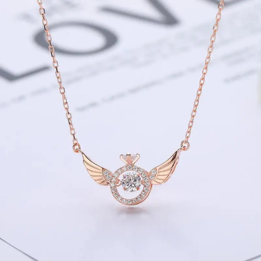 Aurelle Angel Wings Necklace