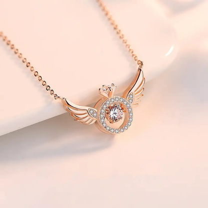 Aurelle Angel Wings Necklace