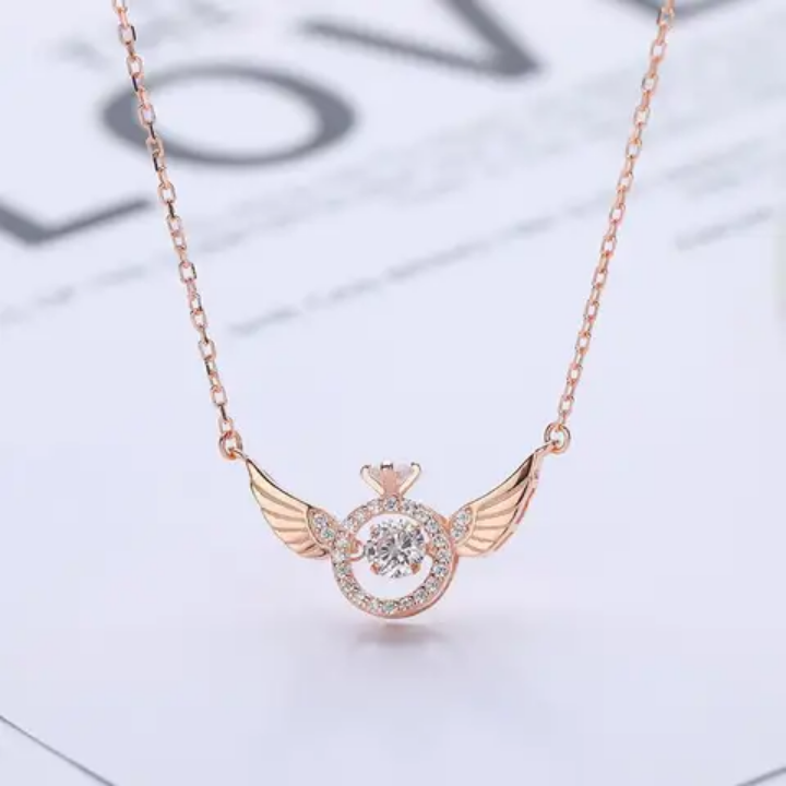 Aurelle Angel Wings Necklace