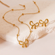 Golden Ribbon Charm Set