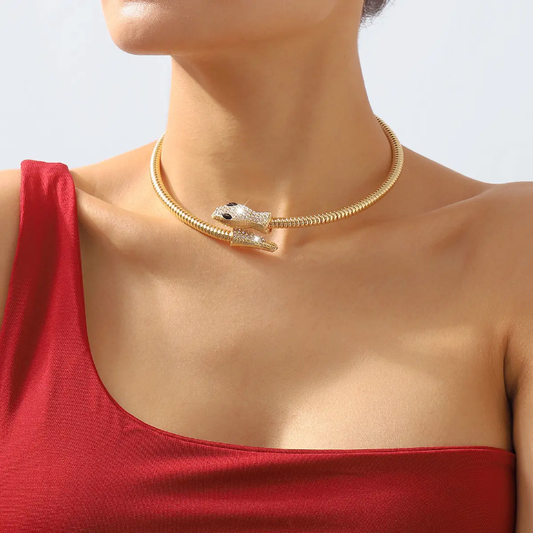 Viper Curve Crystal Choker