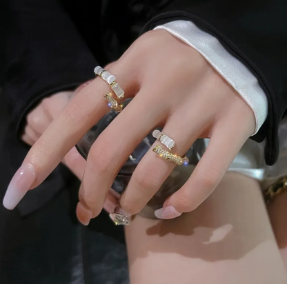 Bamboo Luxe Open Ring