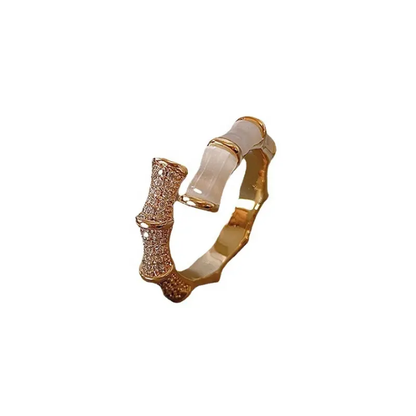 Bamboo Luxe Open Ring