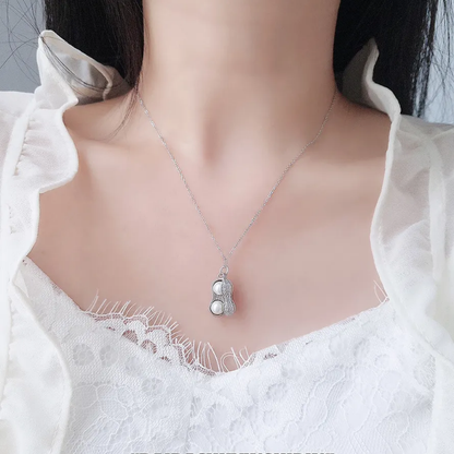 Twin Pearl Elegance Pendant