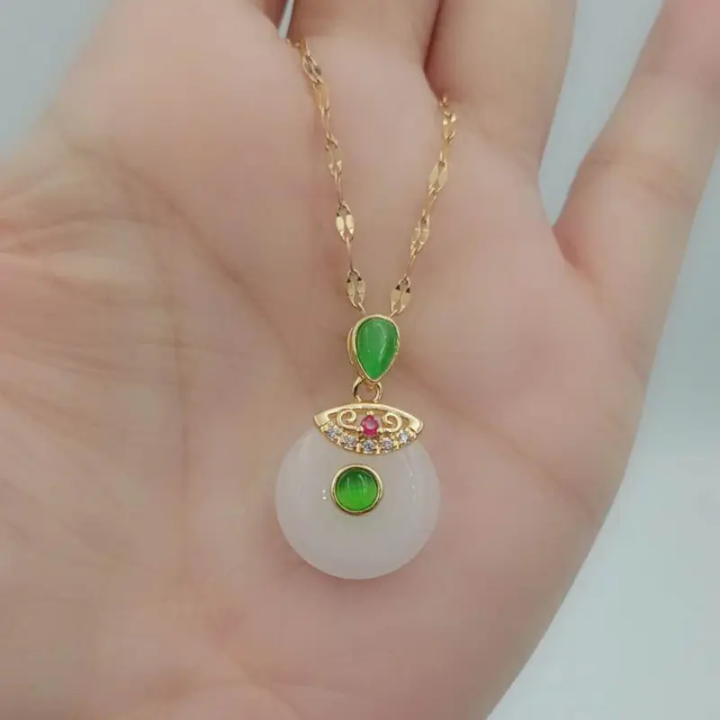 Celestial Jade Harmony Pendant