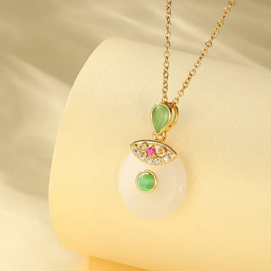 Celestial Jade Harmony Pendant