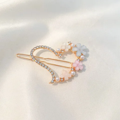 Pastel Bloom Hairpin Trio