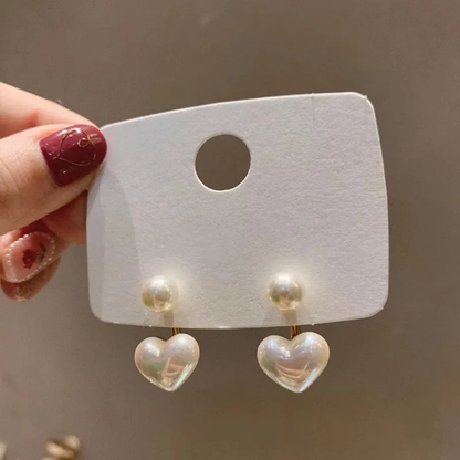 Lustre Pearl Heart Drops