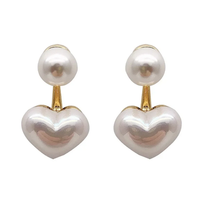 Lustre Pearl Heart Drops