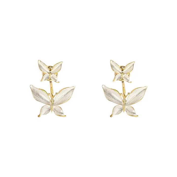 Celestial Duo Butterfly Earrings