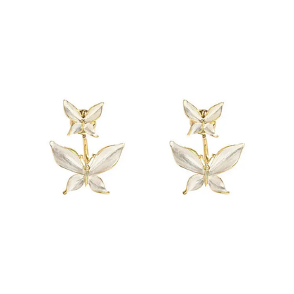 Celestial Duo Butterfly Earrings