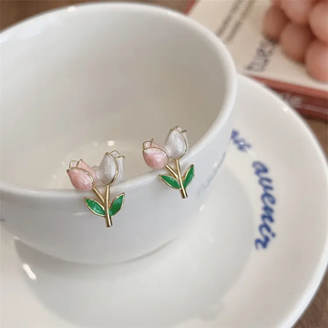 Blossom Duo Enamel Studs