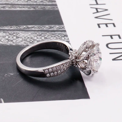 Crystal Bloom Luxe Ring