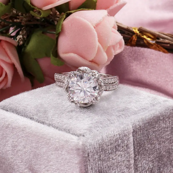 Crystal Bloom Luxe Ring