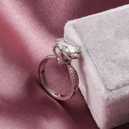 Crystal Bloom Luxe Ring