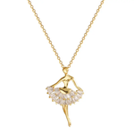 Étoile Ballet Grace Gold Pendant Necklace
