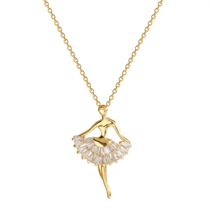 Étoile Ballet Grace Gold Pendant Necklace