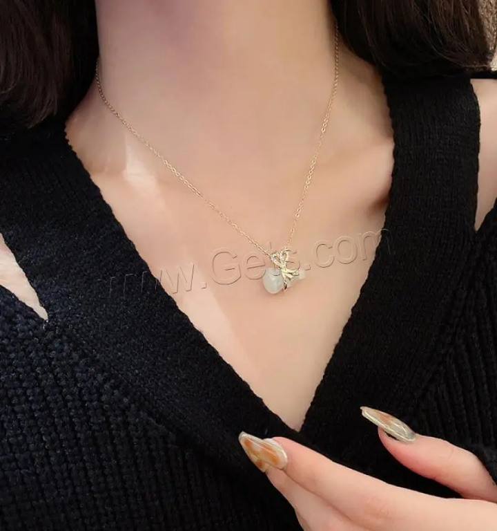 Crystal Butterfly Pendant Necklace