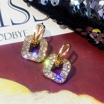 Aurora Blush Spark Stud Earrings