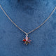 Multicolour Marquise Starburst Pendant Necklace