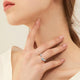 Serpentina Luxe Adjustable Snake Ring