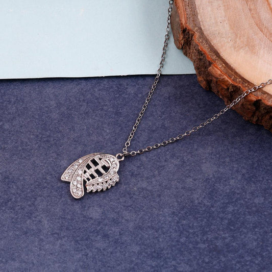 Crystal Tiara Pendant Necklace