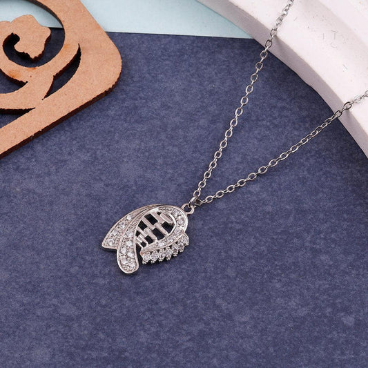 Crystal Tiara Pendant Necklace