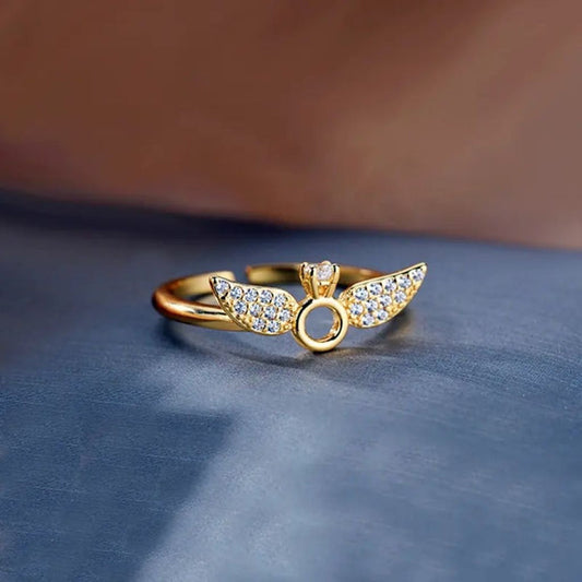 Lumière Wing Halo Open Ring