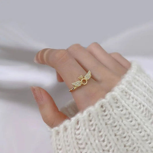 Lumière Wing Halo Open Ring