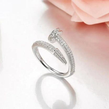 AstraArc™ Pavé Wrap Statement Ring